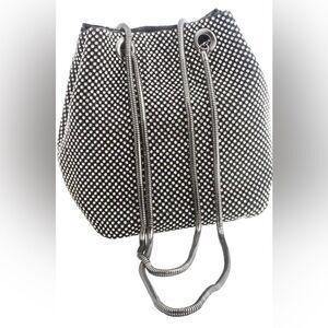 Rhinestone Luxury Black Bags Purse